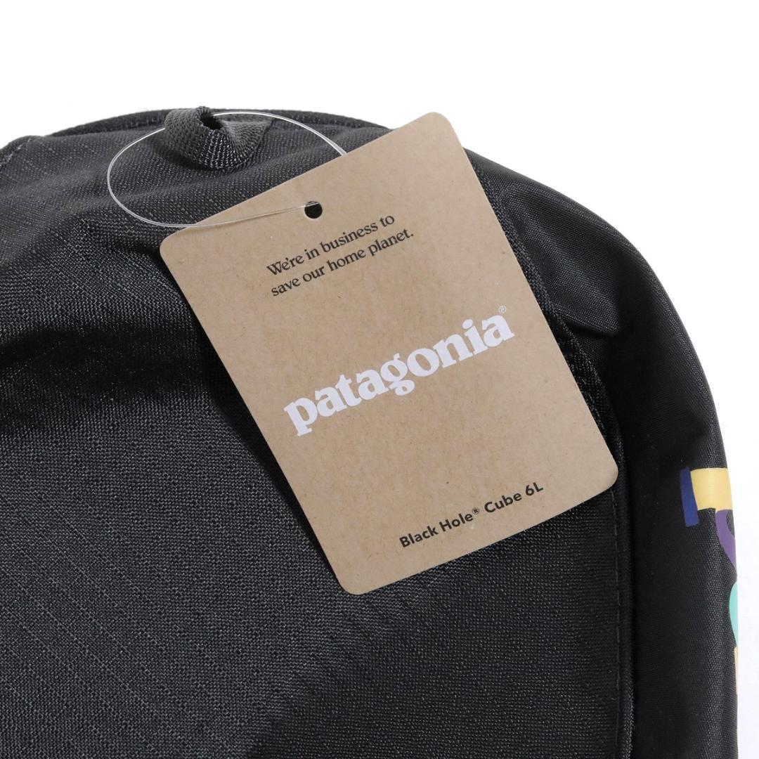 新品 25SS パタゴニア ブラックホール キューブ 6L ブラック 黒 ポーチ