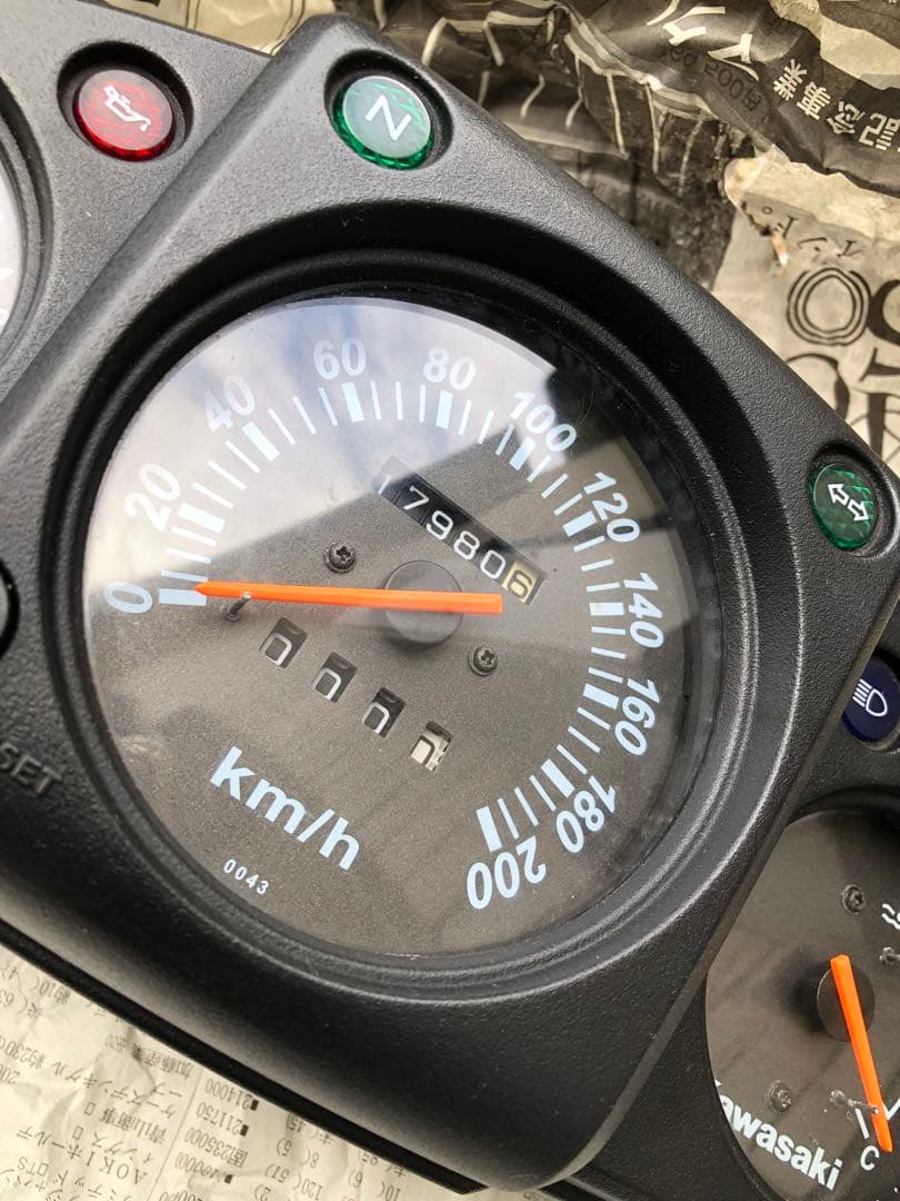 Ninja250R 純正メーター　前期型