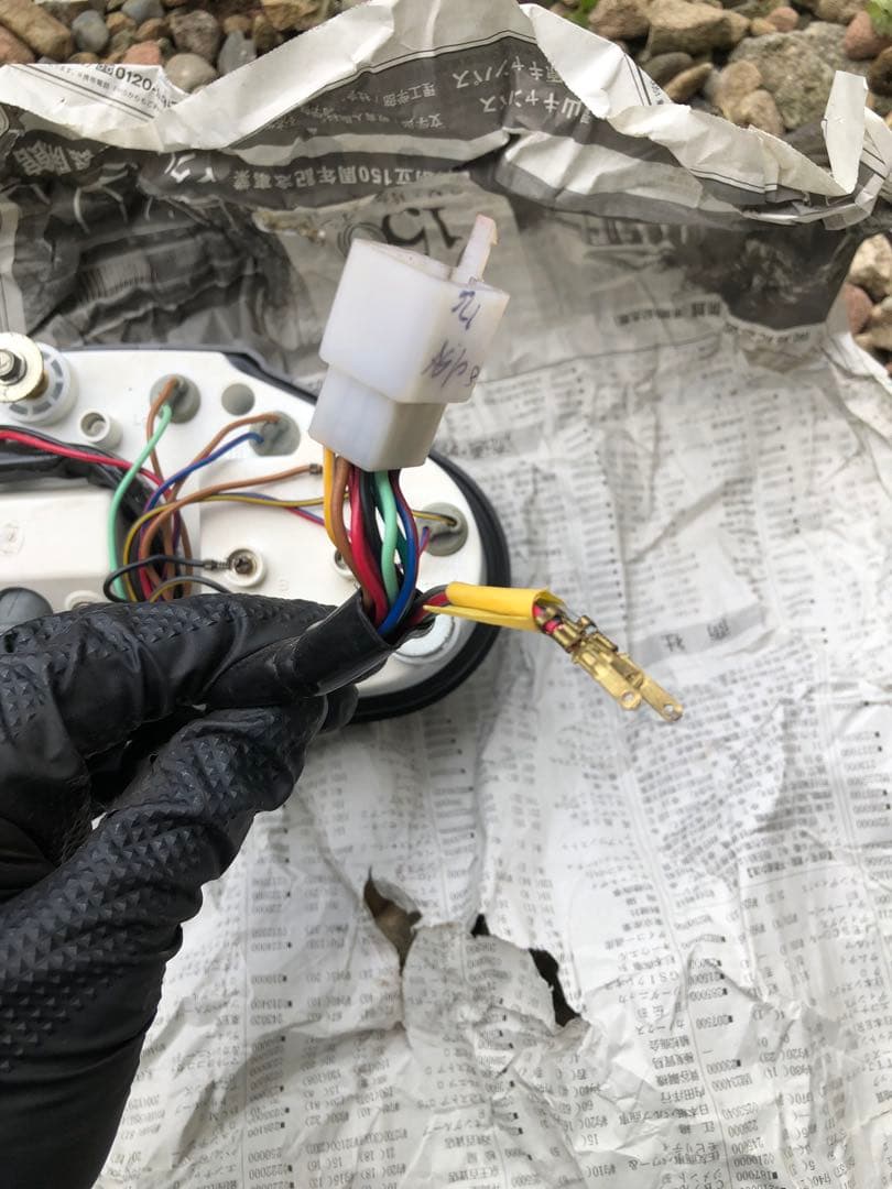 Ninja250R 純正メーター　前期型