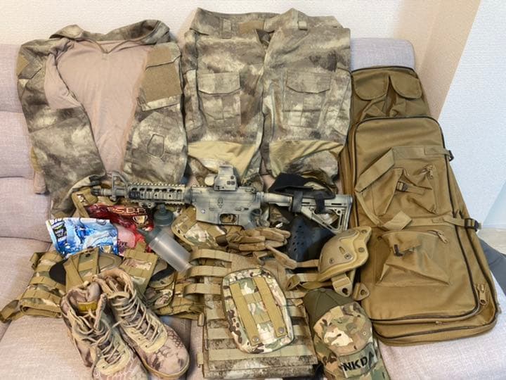 【値下げ】サバゲーセット　次世代電動ガン　CQBR（カスタム）