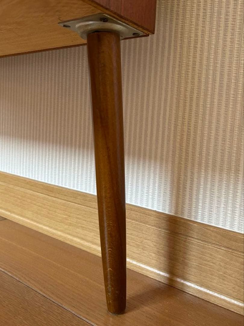 北欧ヴィンテージ家具　小型チェスト／サイドテーブル