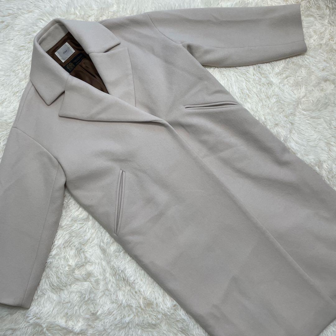 【美品】IENA MANTECO オーバーチェスターコート 40