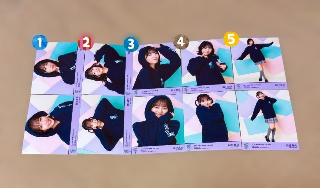 ナナニジ anniversary live 2025　フーディーニ衣装ブロマイド