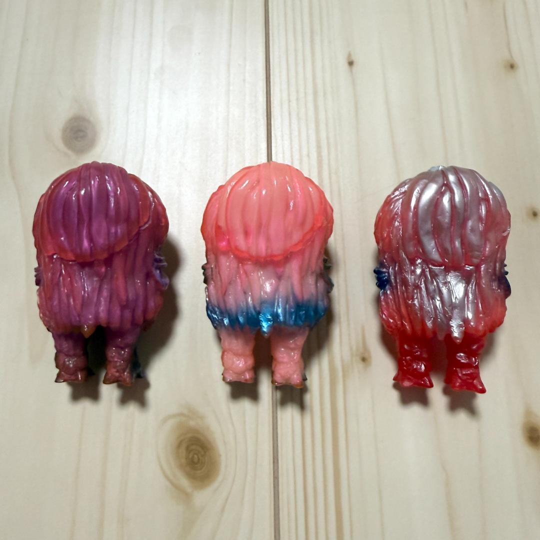 【希少】花岩獣ボルゴゴン ピンク系3種セット MONSTOCK モンストック