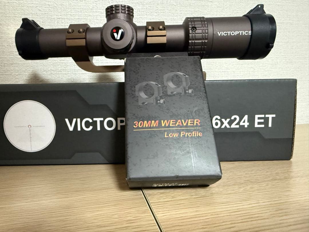 Vector Optics VICTOPTICS S6 1-6x24 マウント付