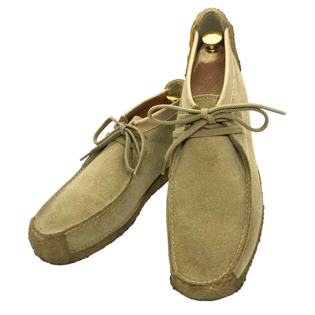 clarks クラークス　26.5cm ナタリー ベージュ モカシン スエード
