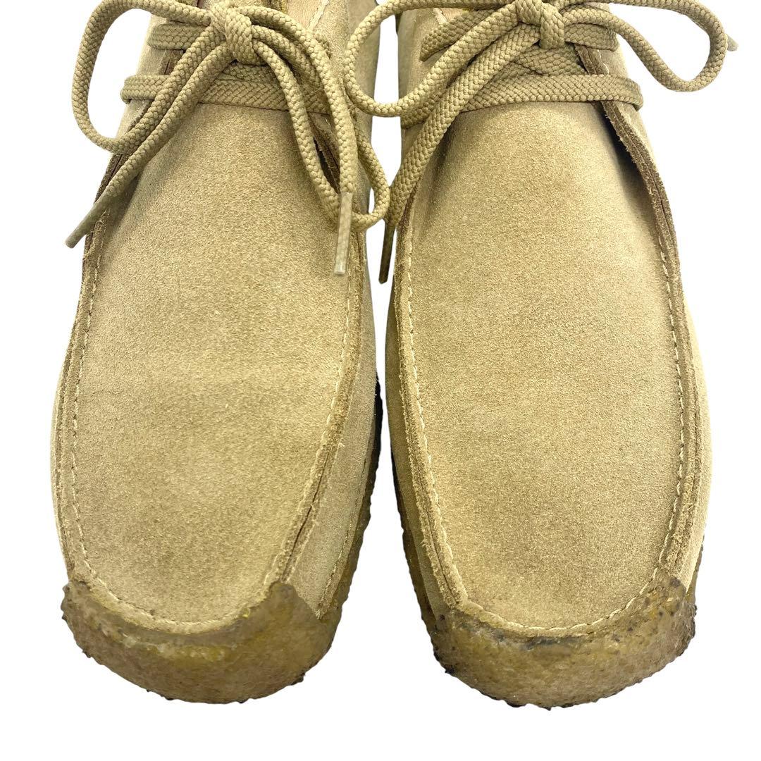 clarks クラークス　26.5cm ナタリー ベージュ モカシン スエード
