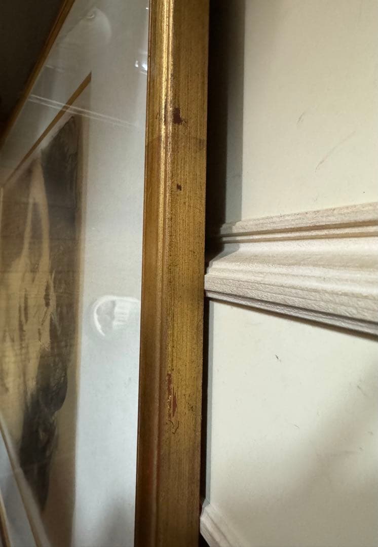 織田広喜『パリの女』リトグラフ 直筆サイン有 額装