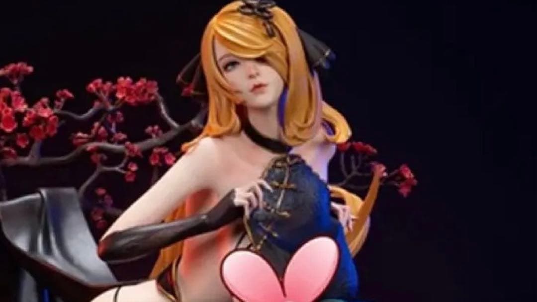 TRスタジオ 1/4スケール　ポケモン　シンシア・シロナ　海外ガレージキット