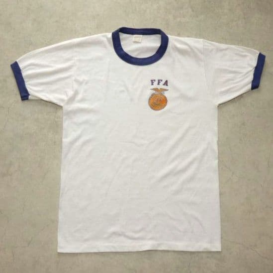 70s USA製 FFA リンガーTシャツ sportswear