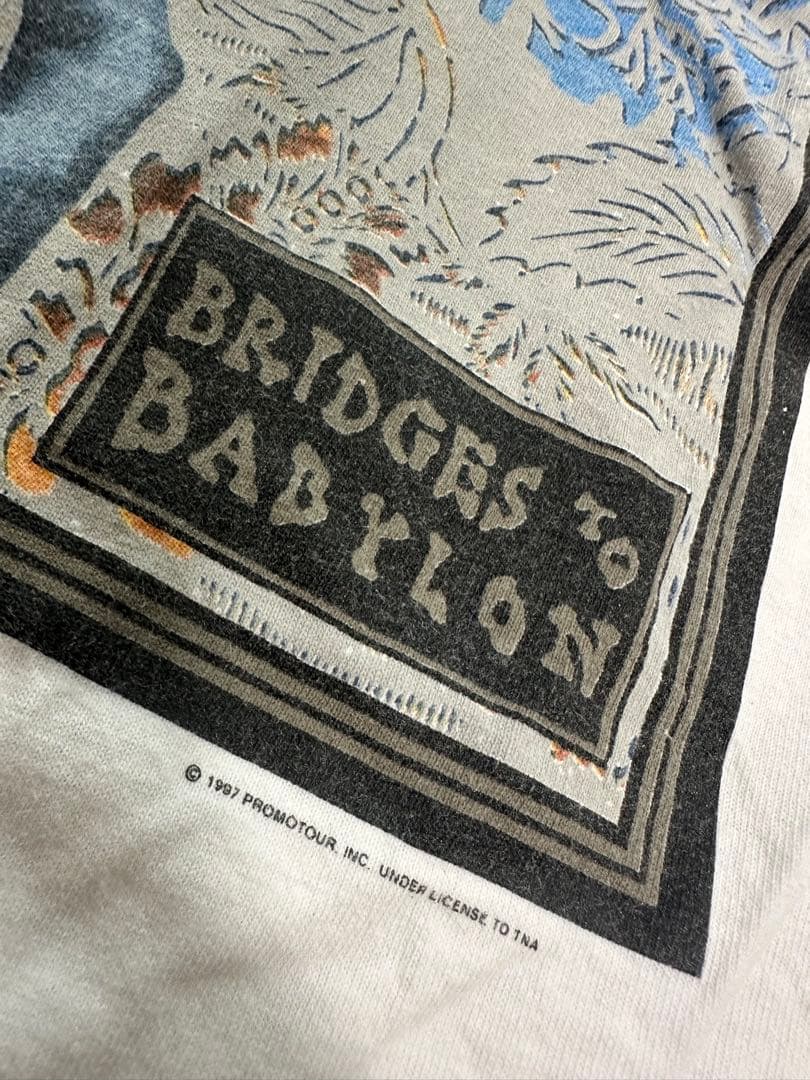 90's ローリングストーンズ　Bridge To Babylon Tシャツ