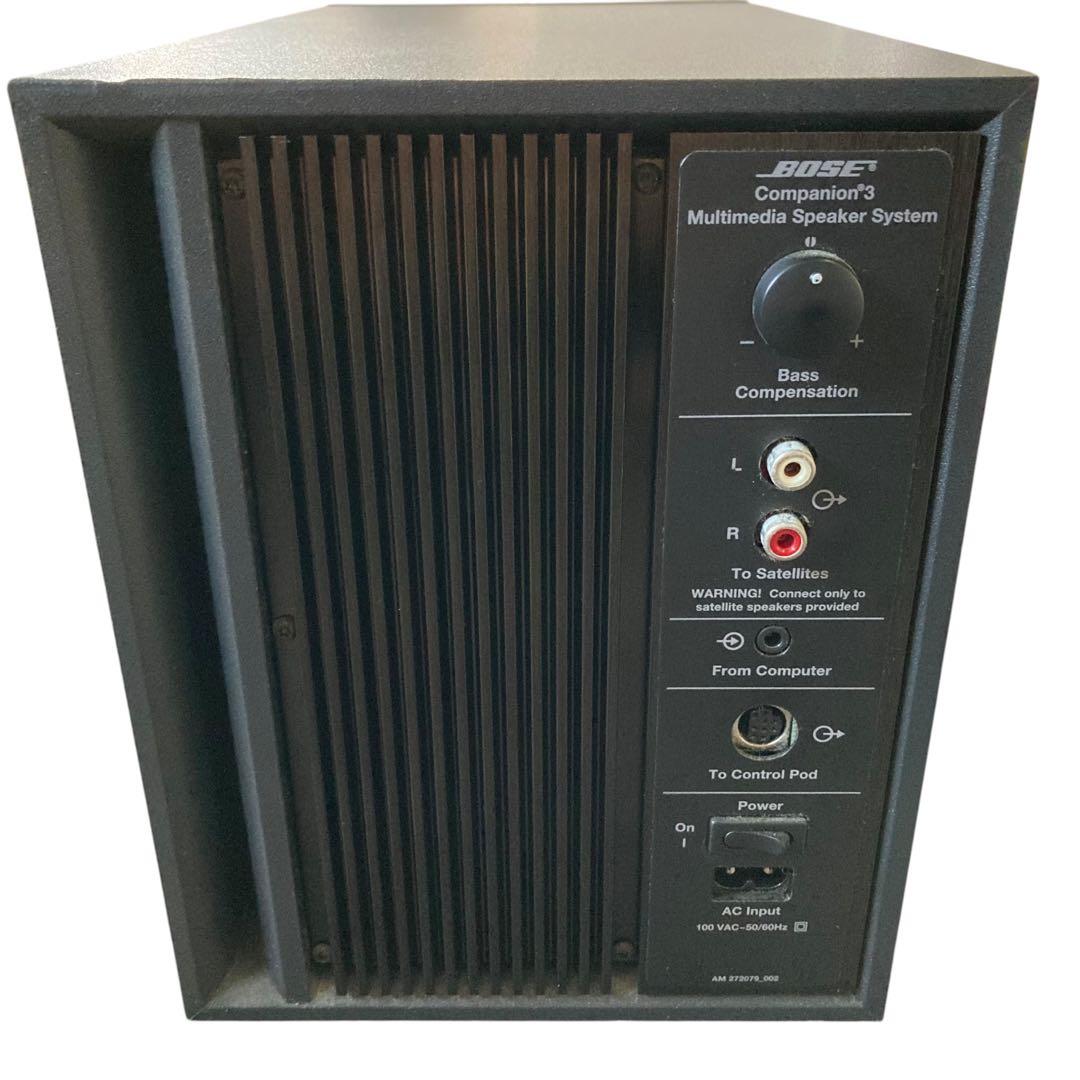 スピーカー・ウーファー BOSE COMPANION3 Multimedia speakersystem