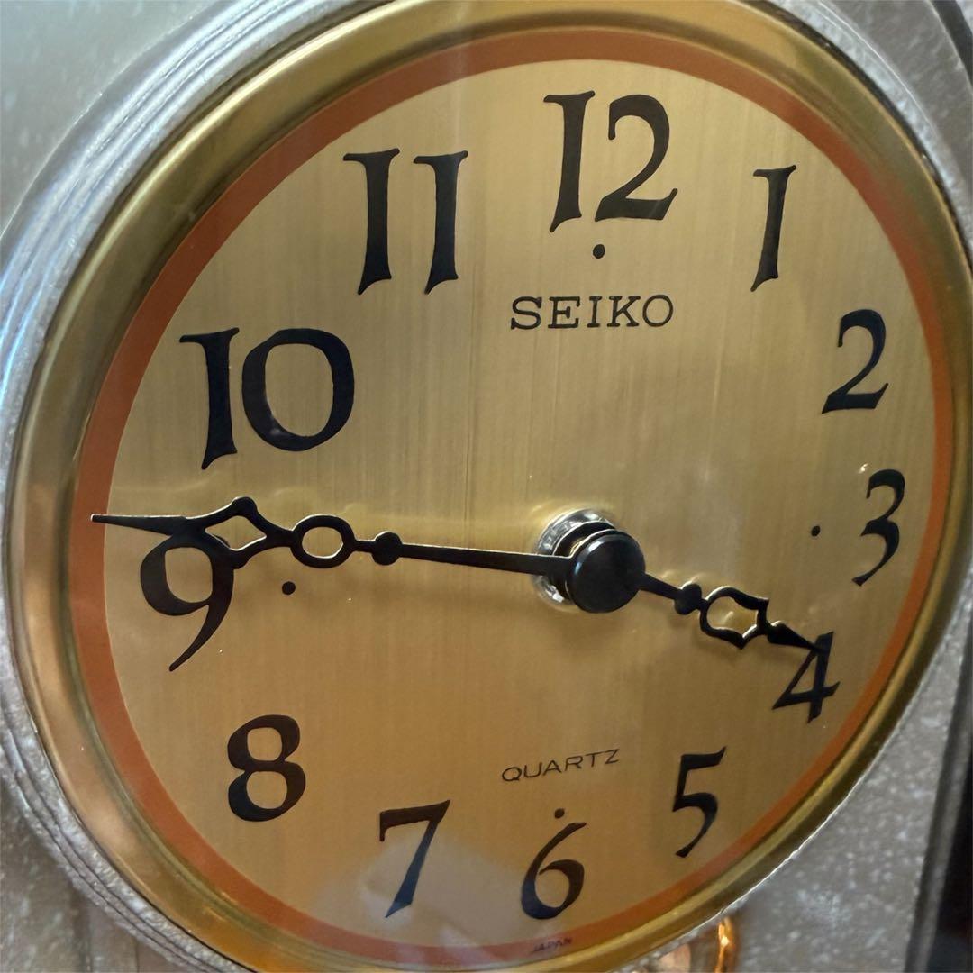 【SEIKO】パペット RY410S からくり時計 置時計 レトロ
