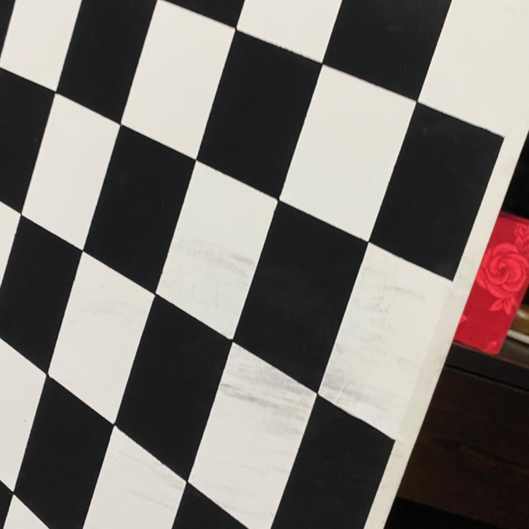 アクリル画　キャンバス　イラスト　絵　イラスト　モノトーン　ベニヤパネル　黒