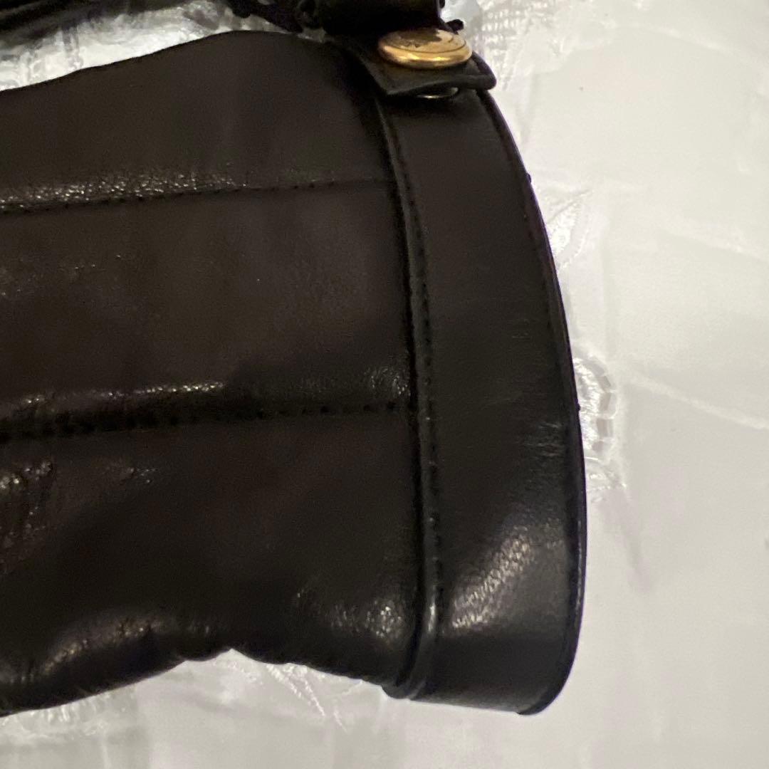 未使用　dunhill 超高級レザー手袋 Made in Italy 9.5