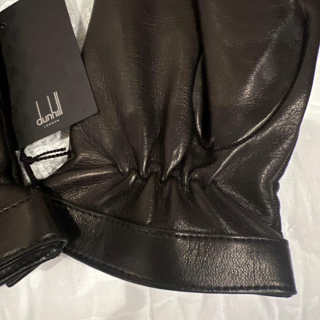 未使用　dunhill 超高級レザー手袋 Made in Italy 9.5