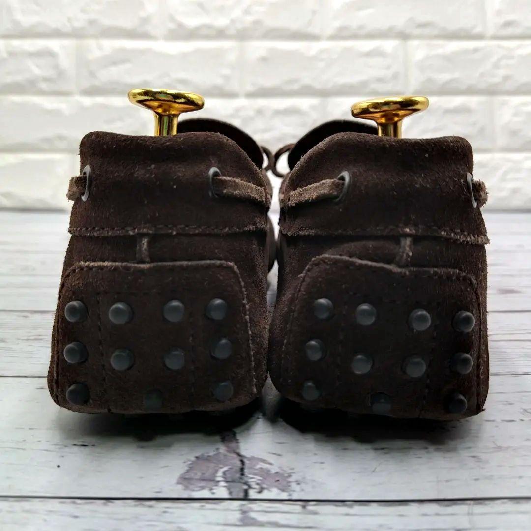 TOD'S　トッズ　28　スリップオン　ドライビングシューズ　スエード　モカシン