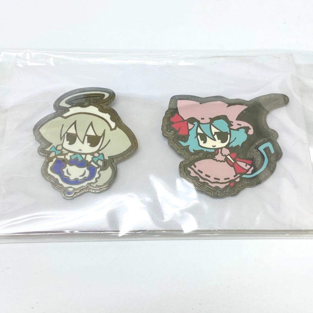 E215 未使用品 まとめ売り 東方 ピンズコレクション01 02 紅魔郷編1