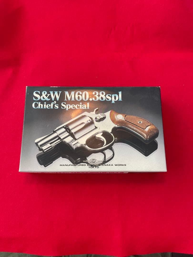 S&W M60 .38spl チーフズ・スペシャル6mmBB弾ガスガン【廃盤品】