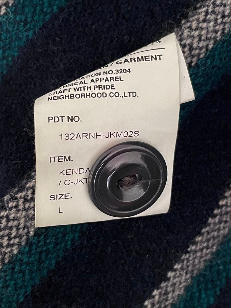 NEIGHBORHOOD KENDAL WORK DWP/C-JKT グレー　L