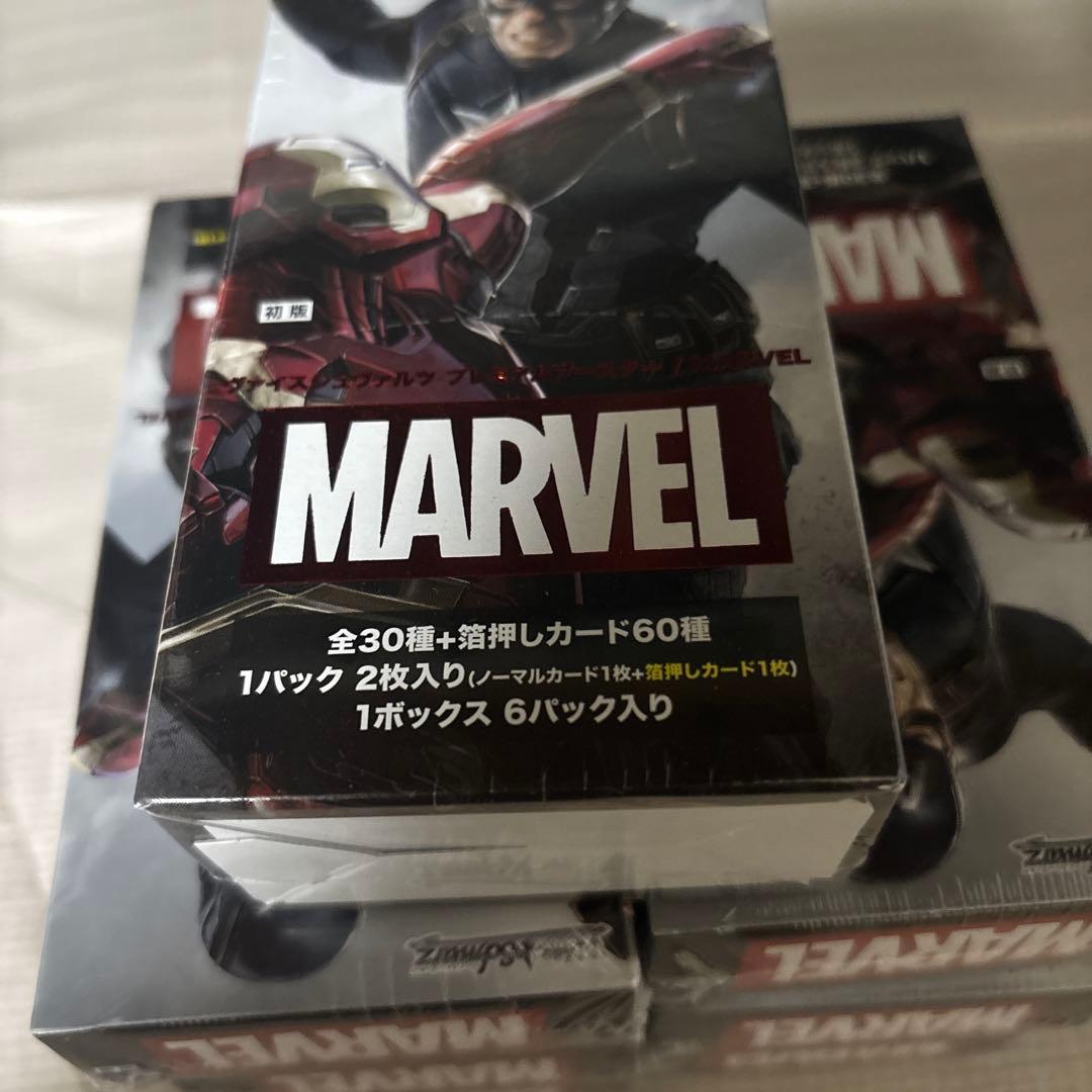 MARVEL ヴァイスシュヴァルツ トレーディングカード　7ボックス　シュリンク