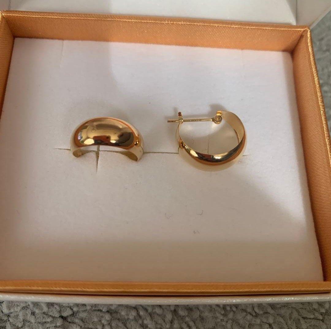 k18フープピアス