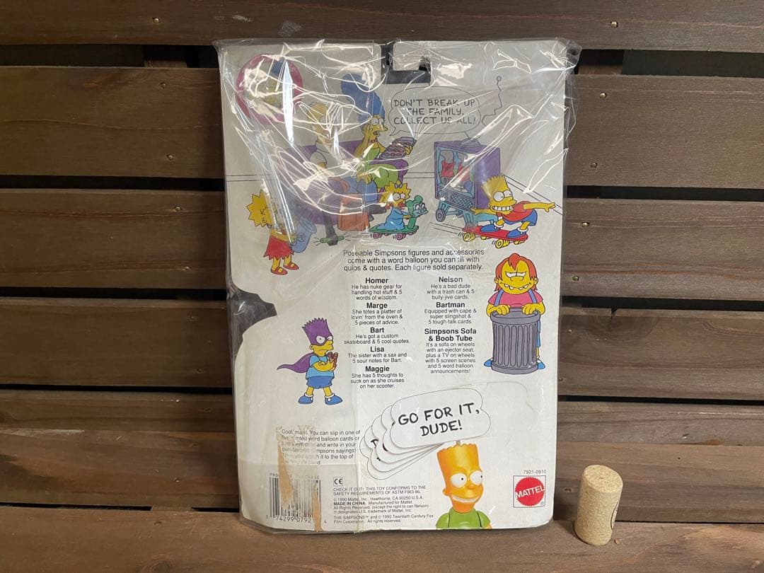 マテル ザ・シンプソンズ バート・シンプソン フィギュア12→9