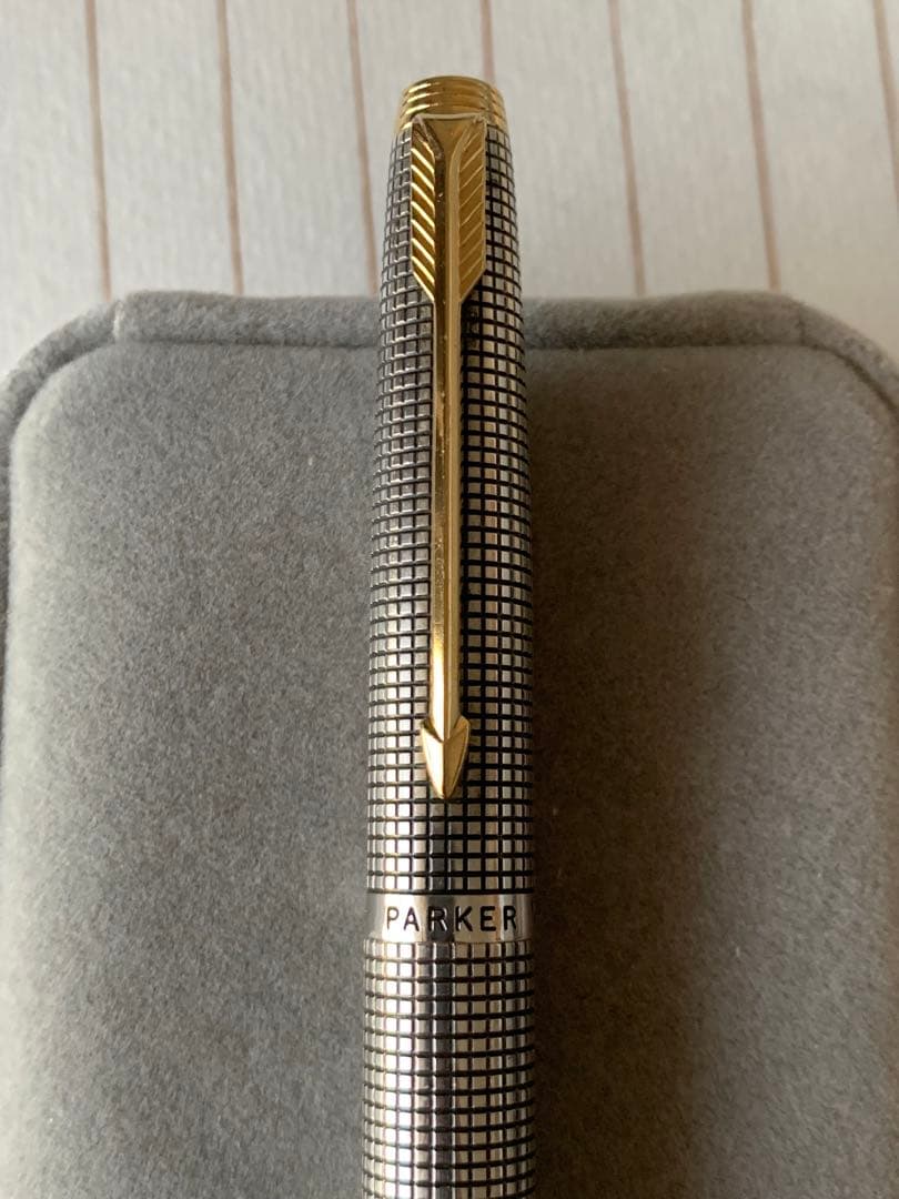 パーカー75 スターリングシルバー 初期型 14Kペン先