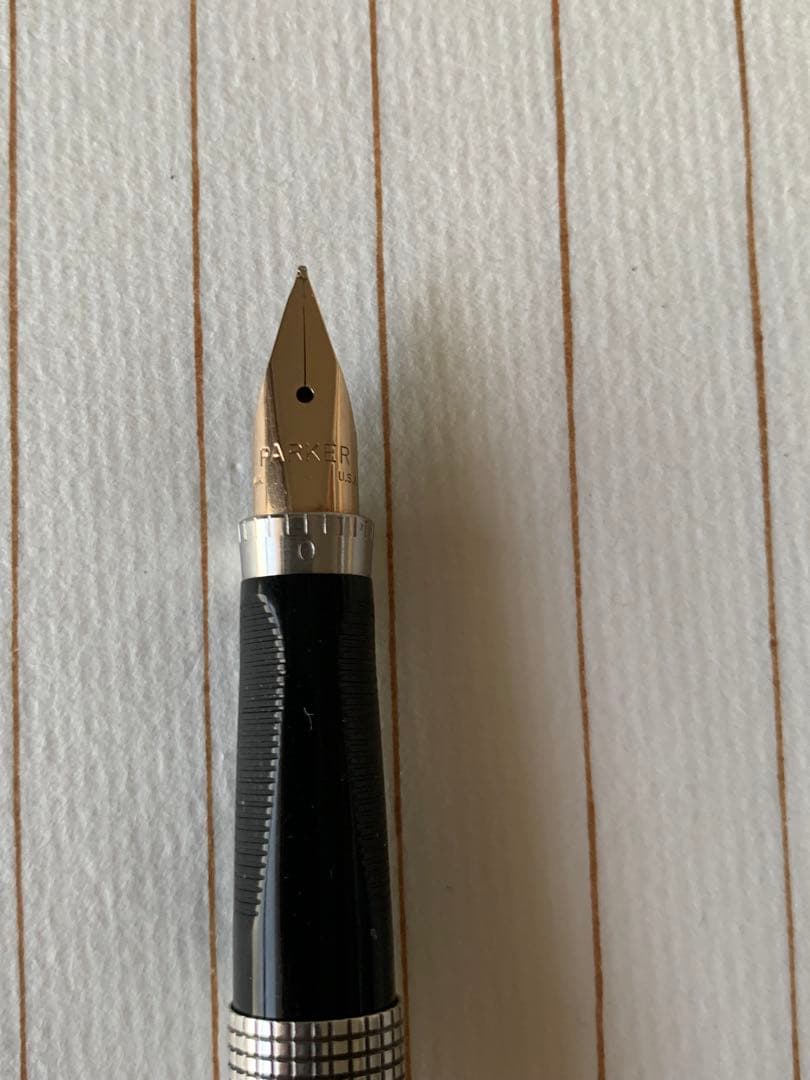 パーカー75 スターリングシルバー 初期型 14Kペン先