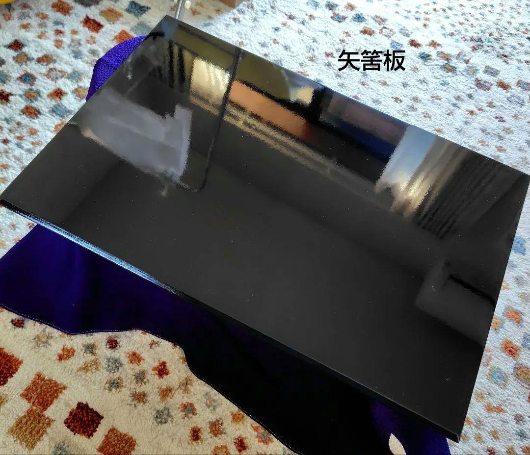 2品【矢筈板と角蛤板セット】黒