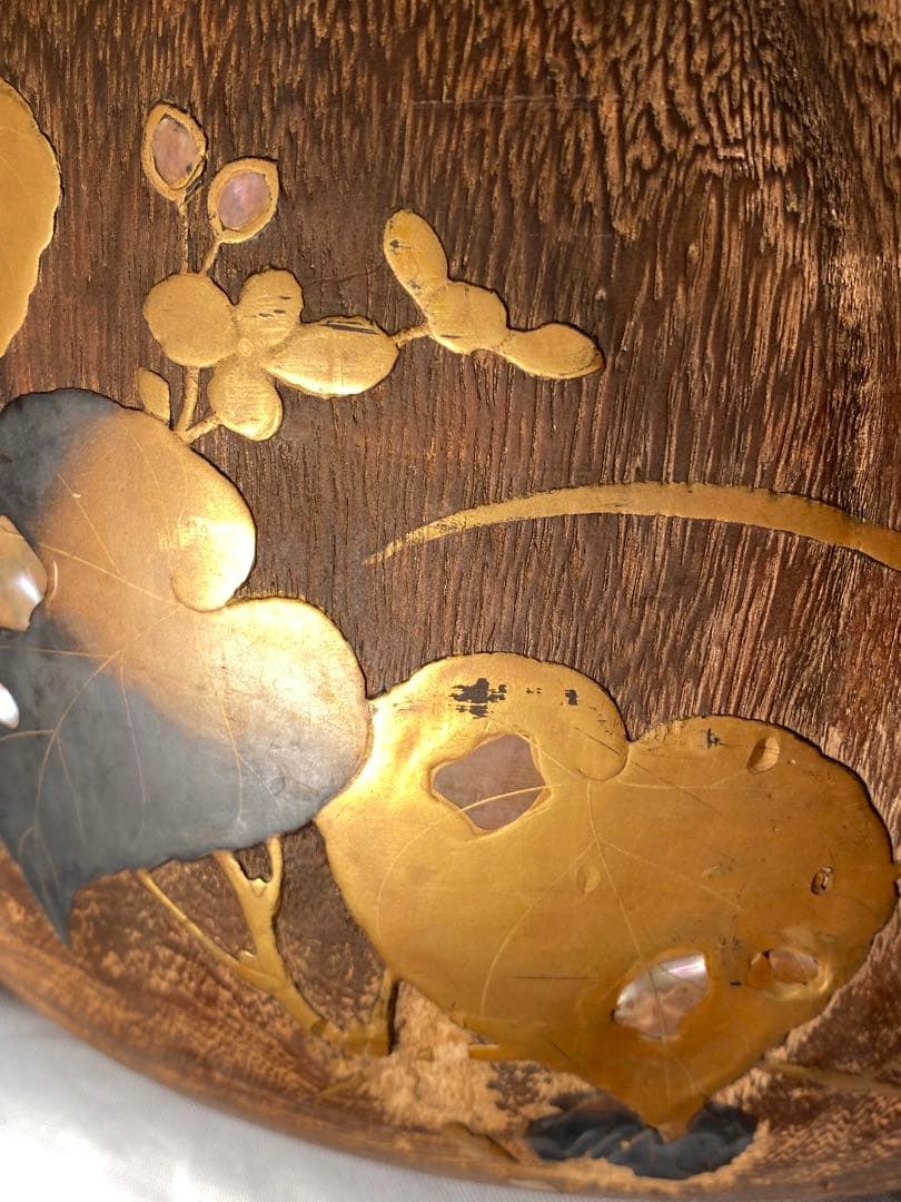 2651❣️ 蒔絵火鉢　鉄瓶　セット