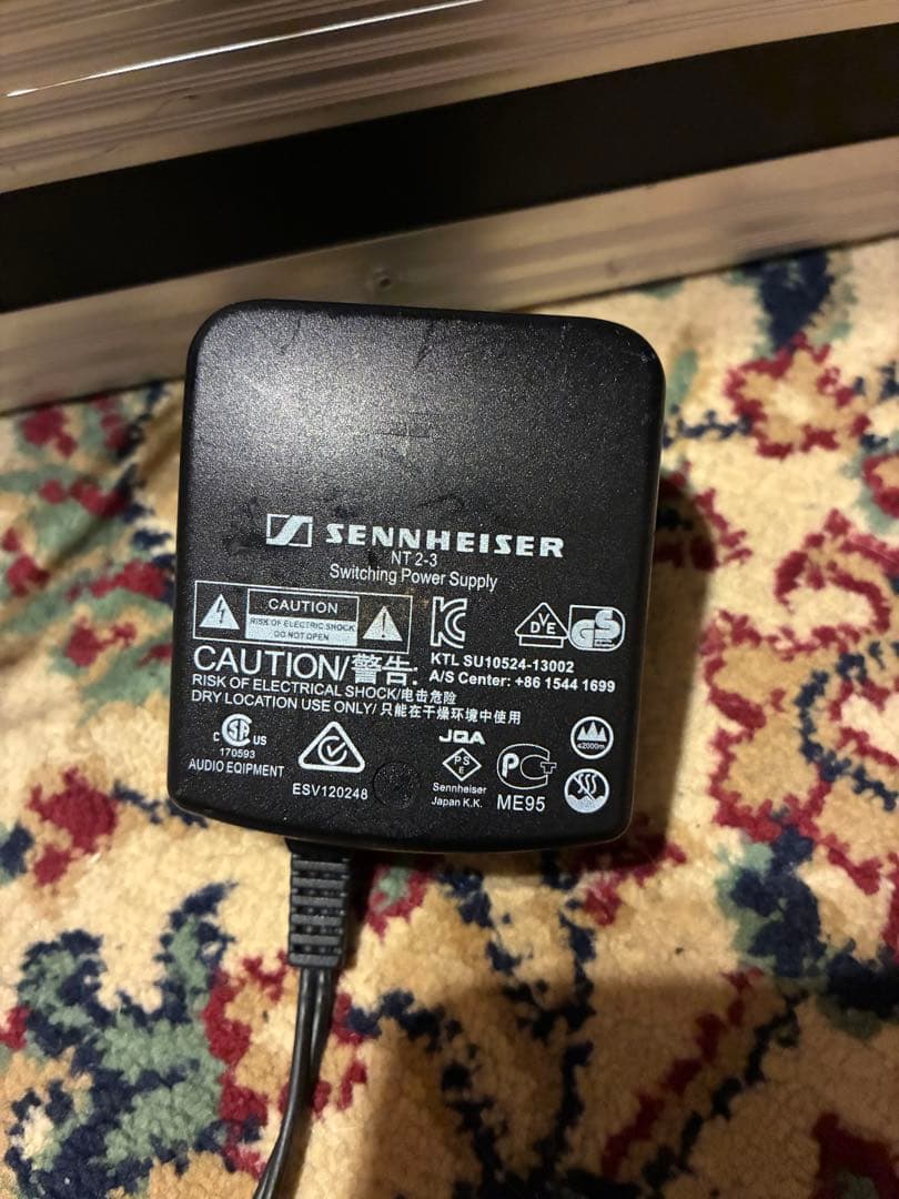 【最終値引き！】ゼンハイザー SENNHEISER ew D1 ラックケース付き