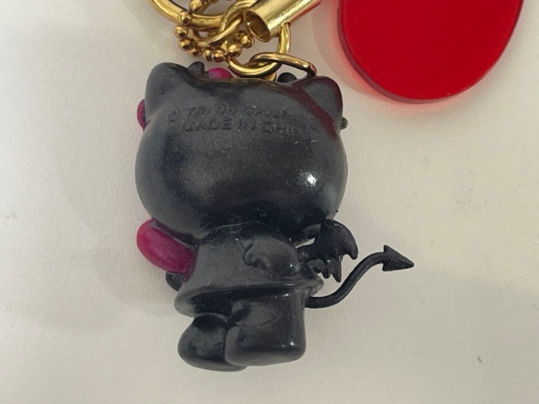 Hello Kittyハローキティ 天使 悪魔 ハート型 ストラップ2008年