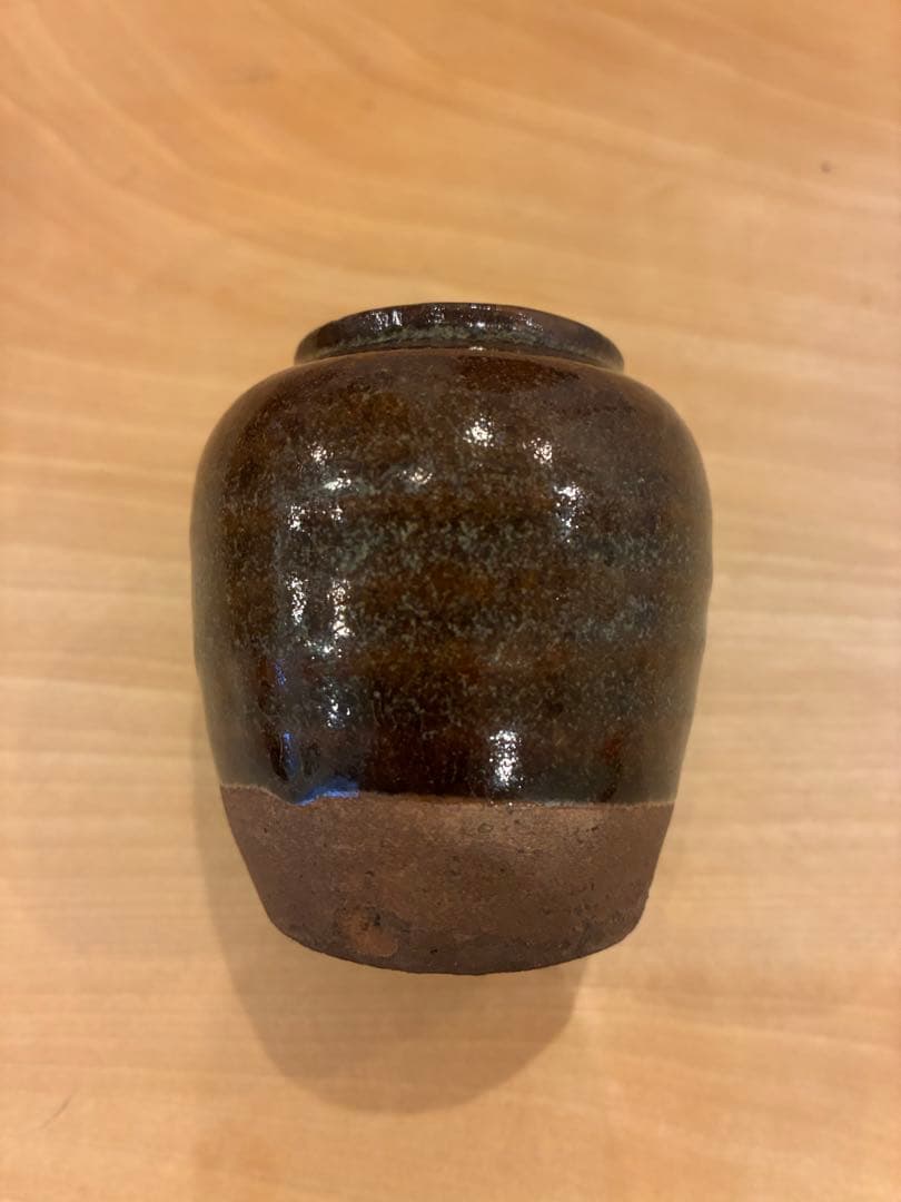 瀬戸 茶入 裏千家 15代 汎叟宗室 鵬雲斎 大宗匠千玄室 書付 仕覆付 共箱