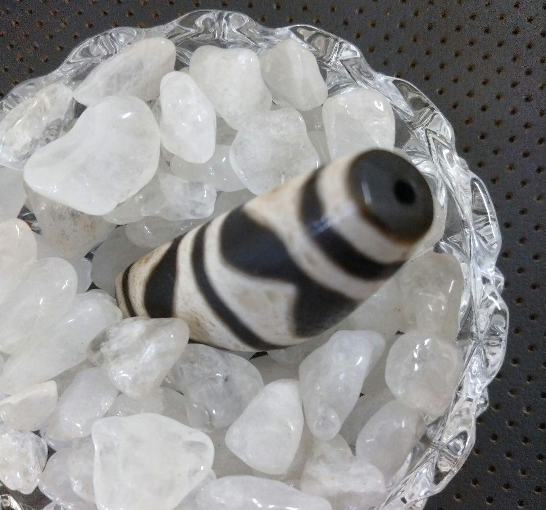 611天珠　湾月　双虎牙天珠　dzibeads！