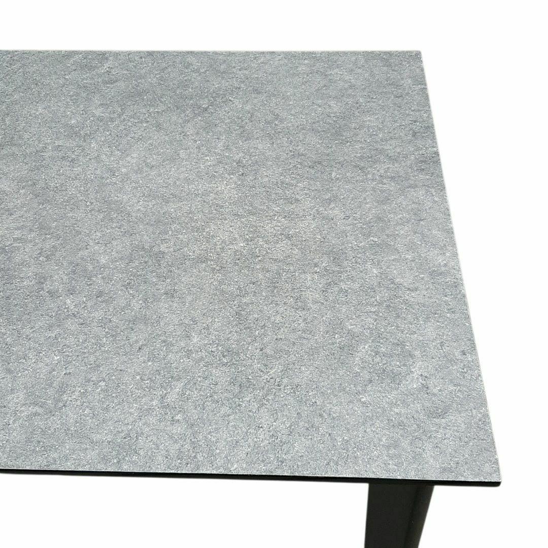 松田家具　ダイニングテーブル グレー　メラミン