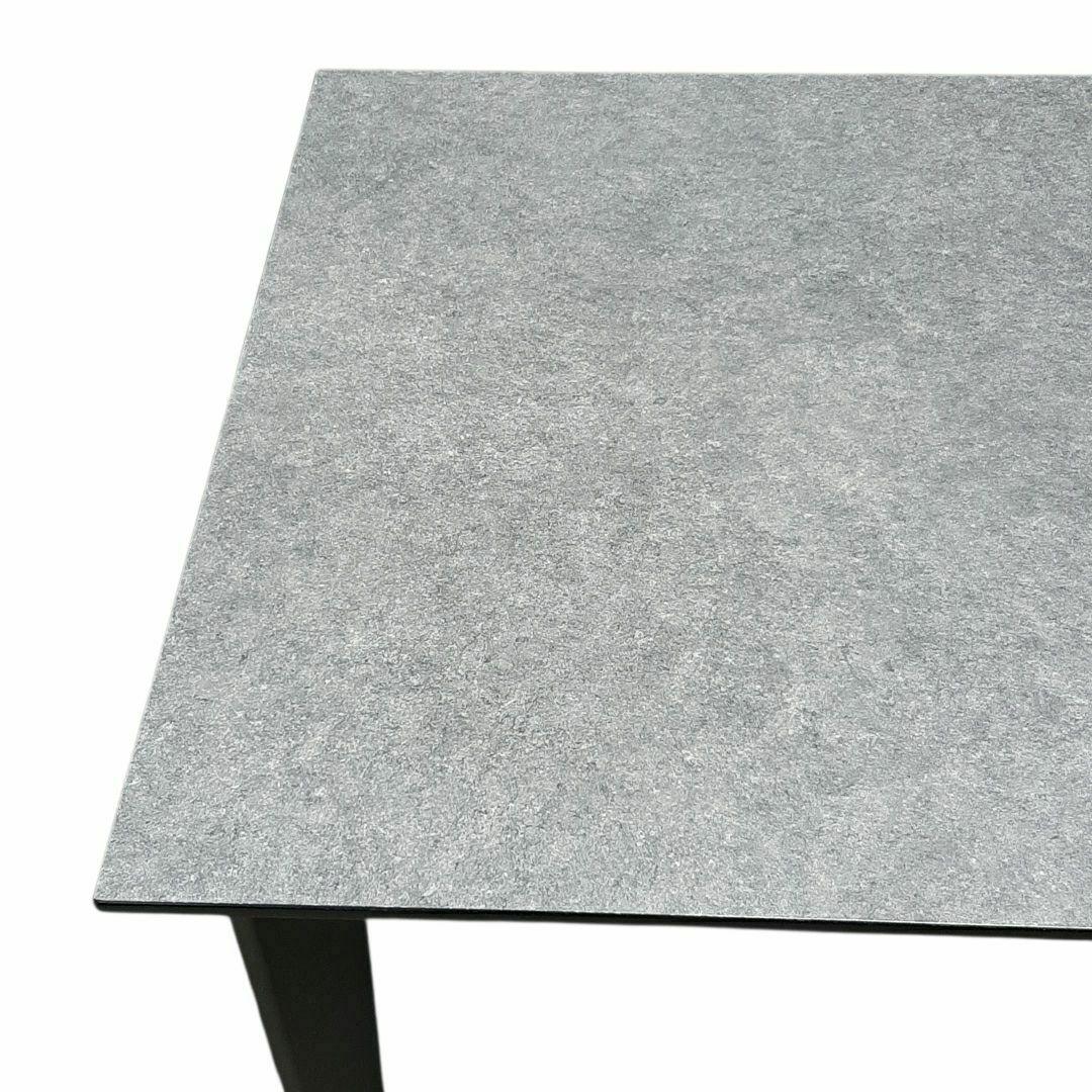 松田家具　ダイニングテーブル グレー　メラミン