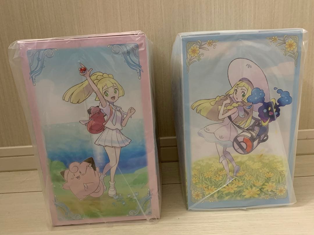 【未開封2点セット】①がんばリーリエ＆ピッピ②リーリエ＆コスモッグ フィギュア