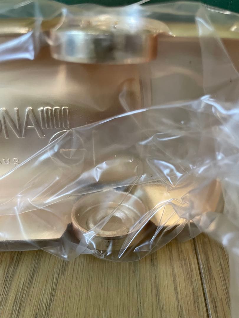 美品トヨタ コロナ メタル製 ゴールド　シガレットケース　ノベルティ　1973