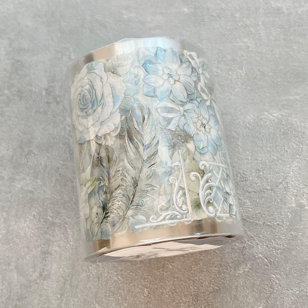 Hoshi奶芙《雾雨朦胧》海外マスキングテープ　マステ 【2088】