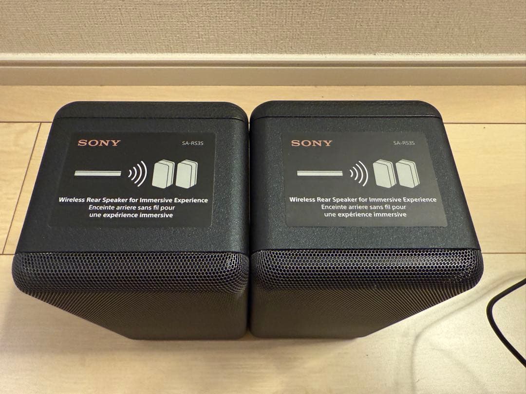 た*し様 SONY ワイヤレス リアスピーカー SA-RS3S