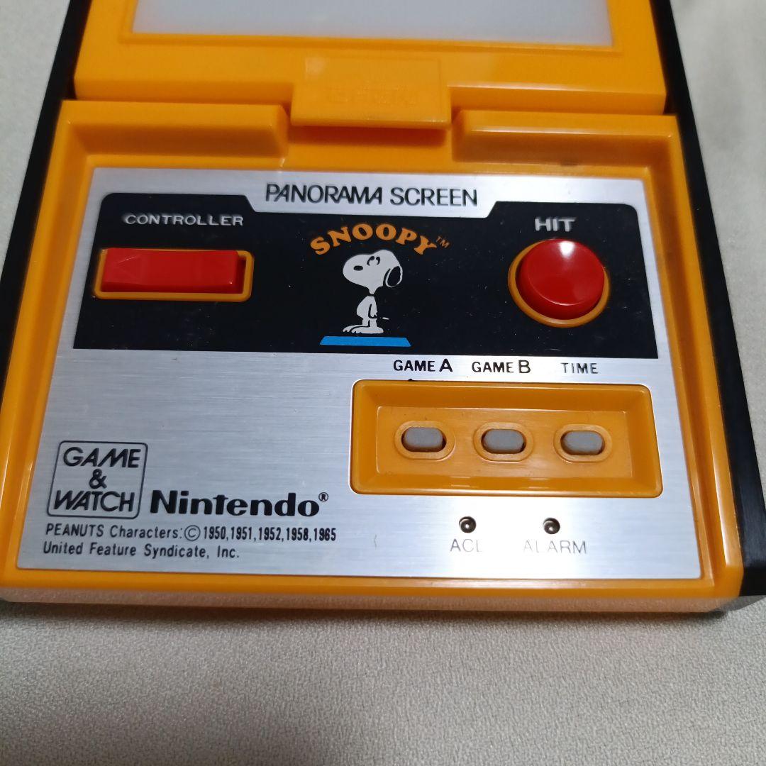 任天堂 GAME&WATCH SNOOPY ゲームウォッチ スヌーピー