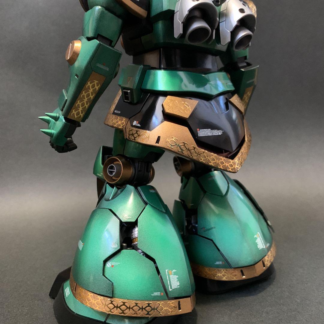 プレバン 限定　MG ドズル・ザビ専用リック・ドム　改修完成品　キャンディ塗装