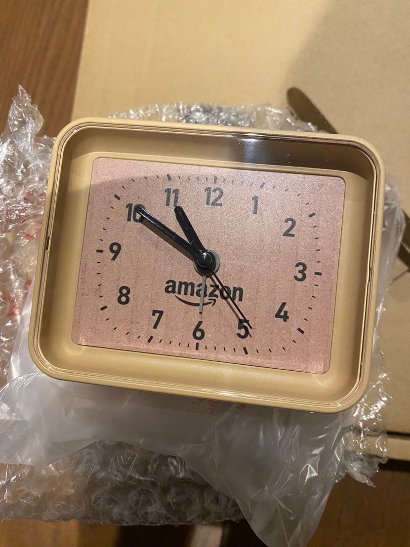 Amazonダンボール風時計2種セット