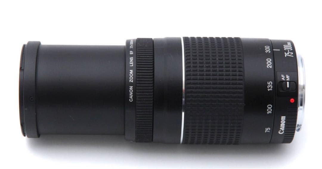 キャノン超望遠レンズ　人気の300㎜　Canon EF75-300㎜