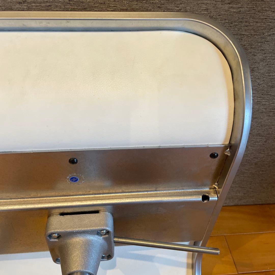 LEM ADAL ラパルマ　スツール　ハイタイプ　本革　ホワイト　①