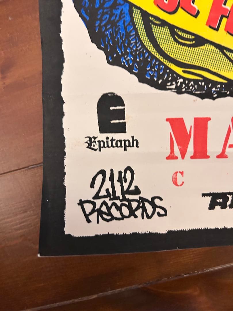 激レア未使用！Hi-STANDARDハイスタSNOJAM出演ポスターnofx