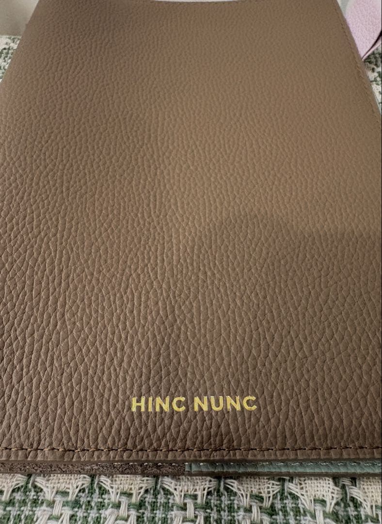 【6日まで¥20900→18000】HINC NUNC カバーノート セット