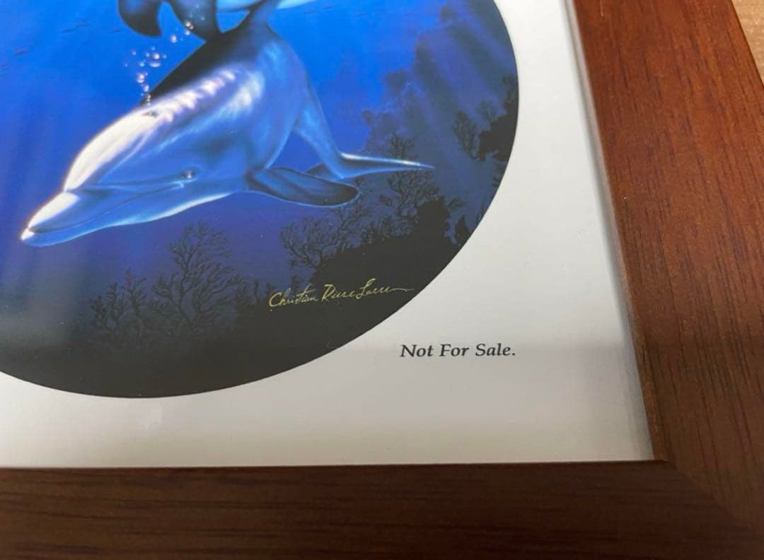 【即日発送】クリスチャン・リース・ラッセンの版画 フレンズ（非売品）