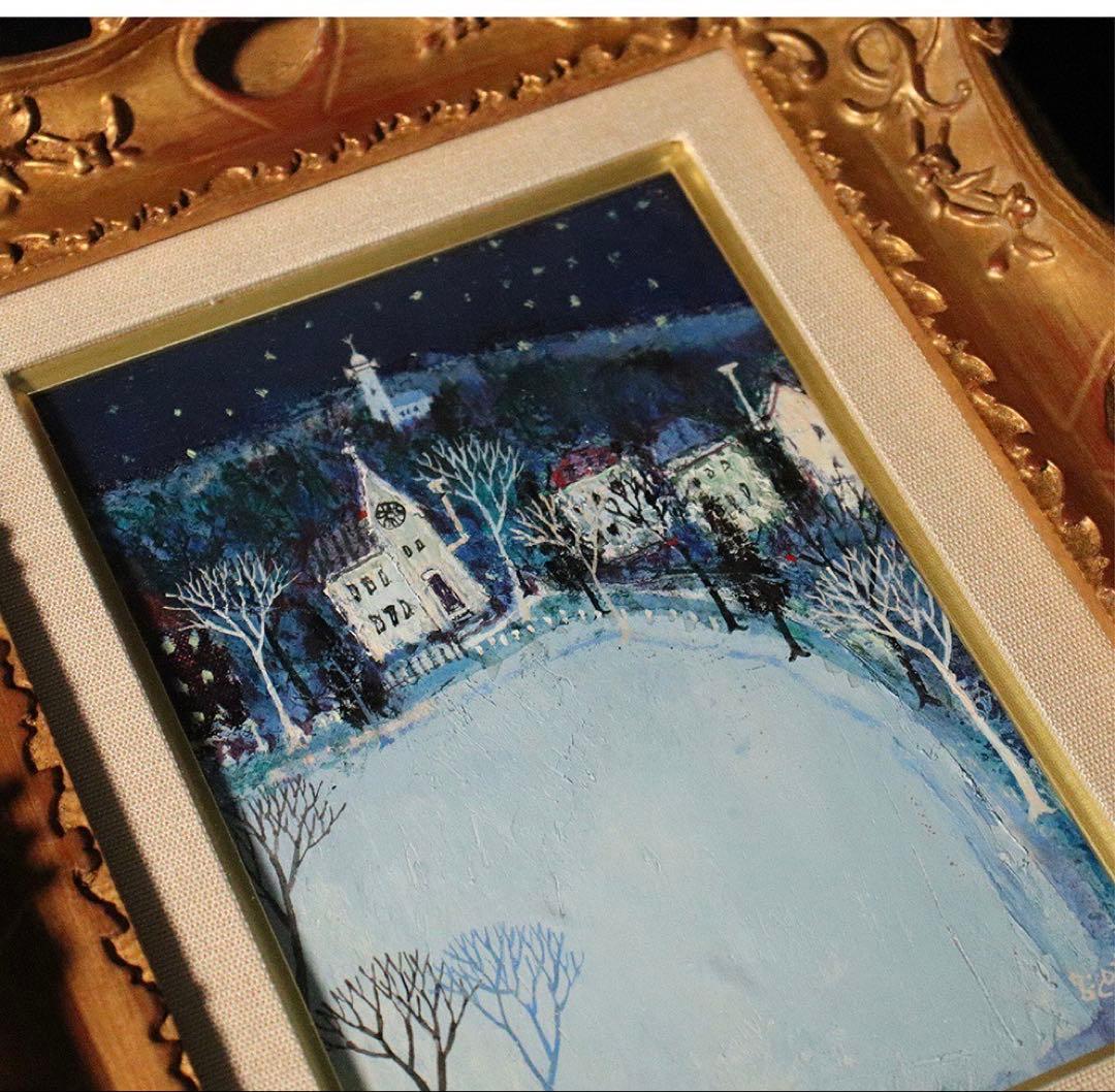 【真作】　早川義孝　油彩画　豪華額装